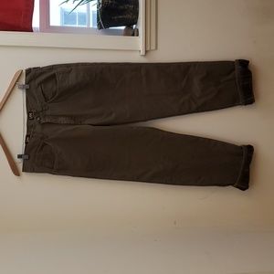 NWT Lee Men's Relaxed Fit, Straight Leg, Flannel Lined Pants, Size 34", 32"